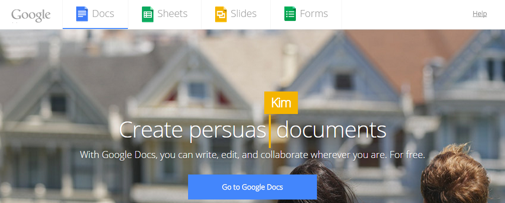 Google doc Word Processors Online